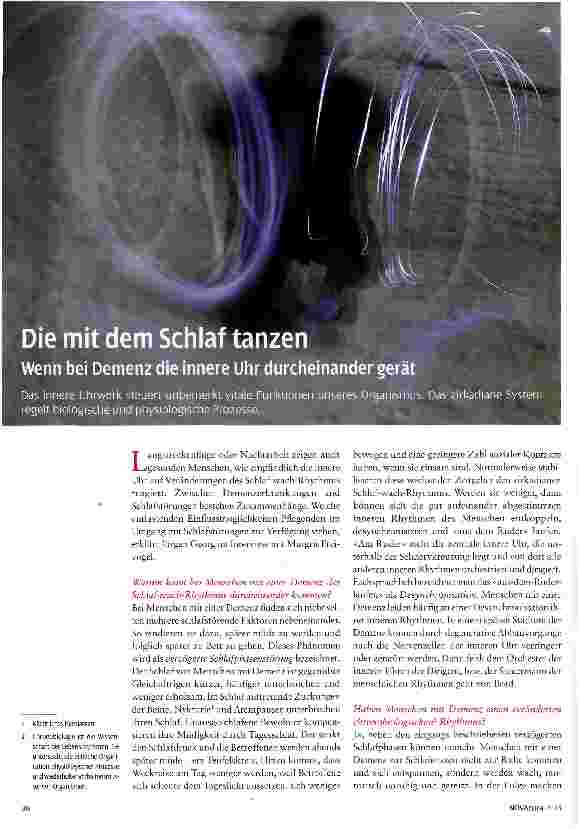 Vorschauseite 1: Die mit dem Schlaf tanzen