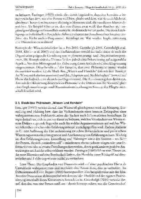 Vorschauseite 4: Implementierungsund Disseminations-forschung - ein notwendiger Diskurs