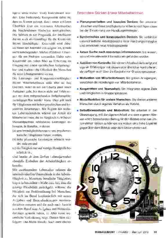 Vorschauseite 4: Arbeitsfähigkeit und Motivation älterer Mitarbeitender im öffentlichen Dienst erhalten