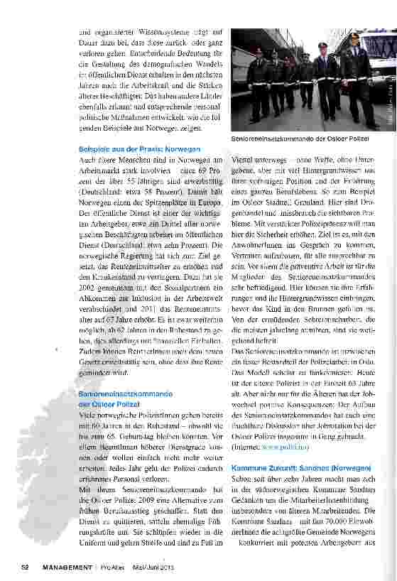 Vorschauseite 5: Arbeitsfähigkeit und Motivation älterer Mitarbeitender im öffentlichen Dienst erhalten