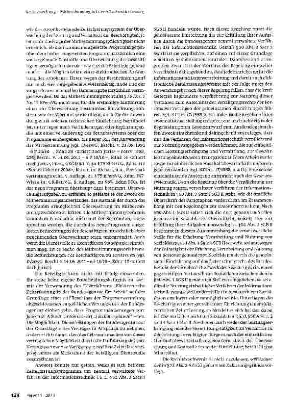 Vorschauseite 3: Mitbestimmung bei der Arbeitszeiterfassung