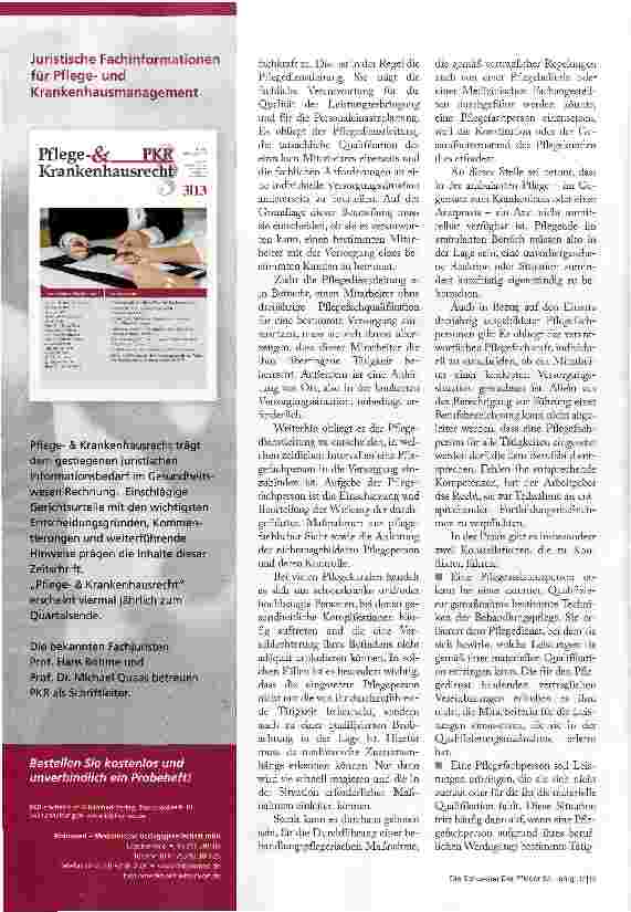 Vorschauseite 3: AMBULANTE PFLEGE WER DARF WAS?