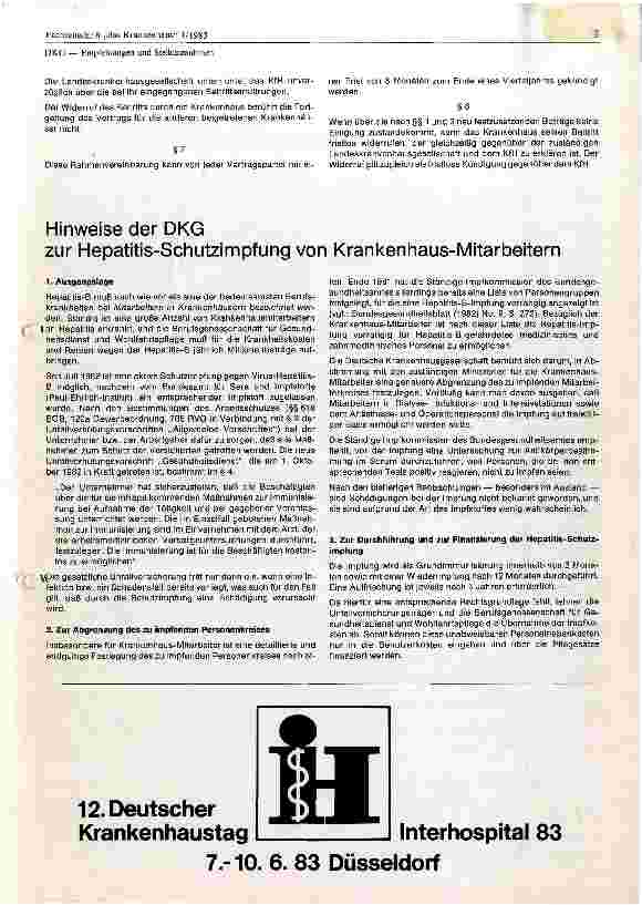 Vorschauseite 2: DKG - Rahmenvereinbarung zur Erstattung der Personal und Sachkosten bei Nierenplantationen