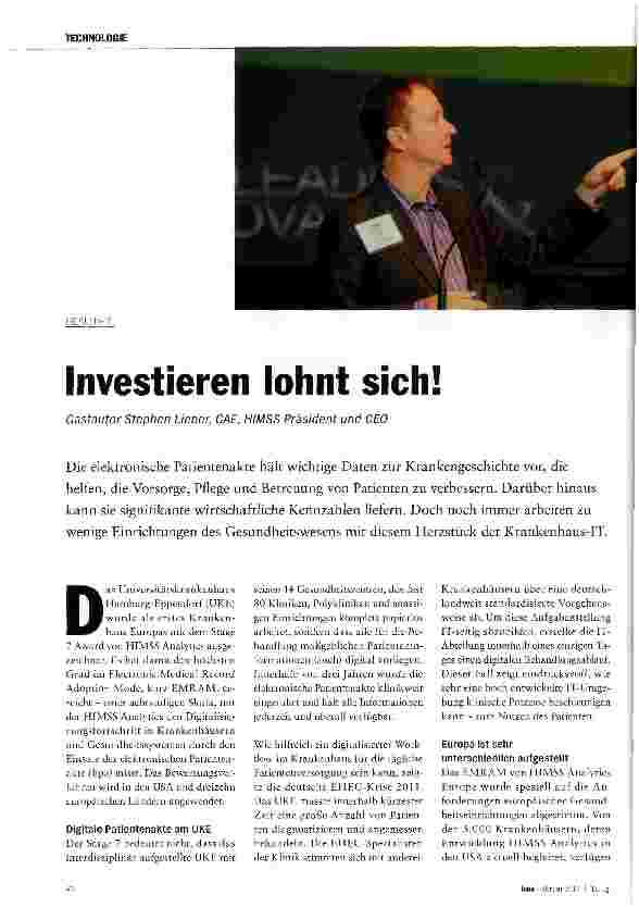 Vorschauseite 1: Investieren lohnt sich!