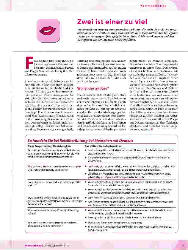 Vorschauseite 1: Zwei ist einer zu viel