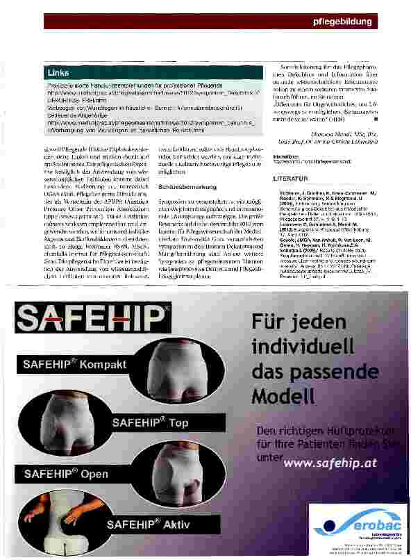 Vorschauseite 2: STOP PRESSURE ULCER