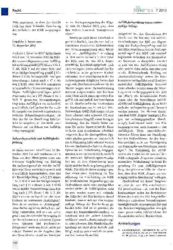 Vorschauseite 2: Die Auffälligkeitsprüfung
