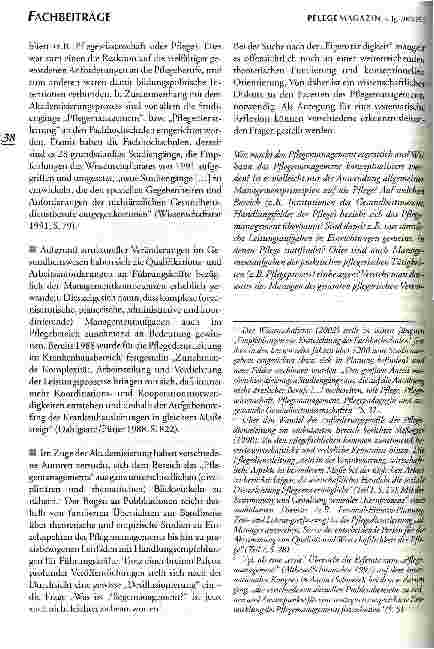 Vorschauseite 2: Konzeptionen des Pflegemanagements Hinweise zu den theoretischen Grundlagen - ein Einstieg
