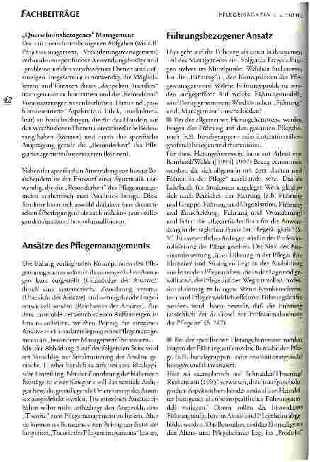 Vorschauseite 6: Konzeptionen des Pflegemanagements Hinweise zu den theoretischen Grundlagen - ein Einstieg