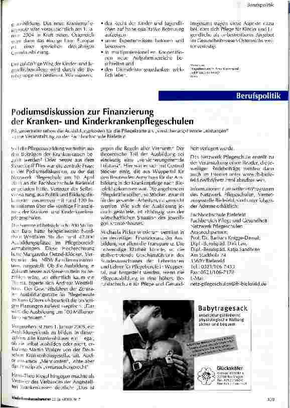 Vorschauseite 4: 5 Jahre GuKG und BKKÖ in Österreich - Ein Resümee -
