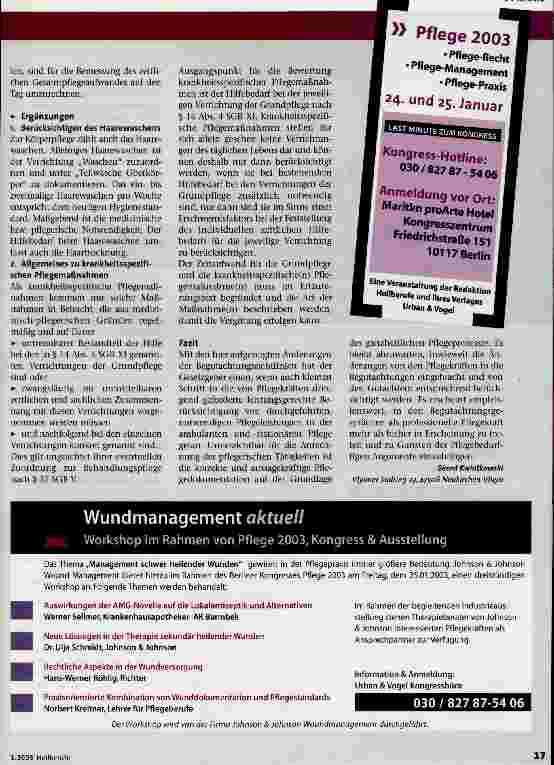 Vorschauseite 2: Richtlinien zur Begutachtung von Pflegebedürftigkeit