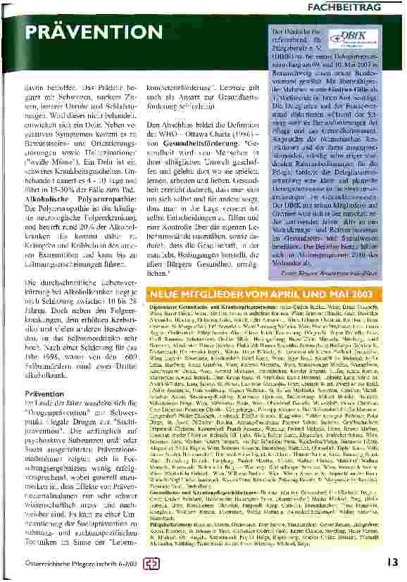 Vorschauseite 6: Suchtkrankheiten - ein Überblick