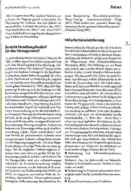 Vorschauseite 2: Pfade gegen Chaos Die Chance für effizientere Zusammenarbeit im Krankenhaus