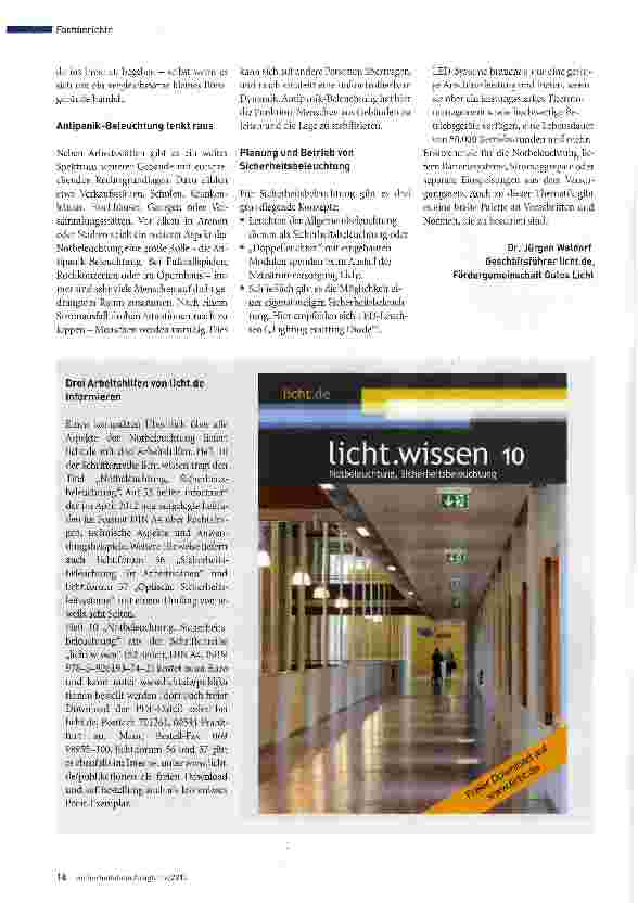 Vorschauseite 3: Bei Gefahr besonders wichtig
