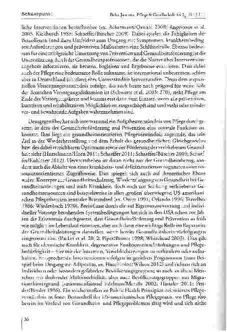 Vorschauseite 3: Gesundheitsförderung und Prävention von Pflegebedürftigkeit