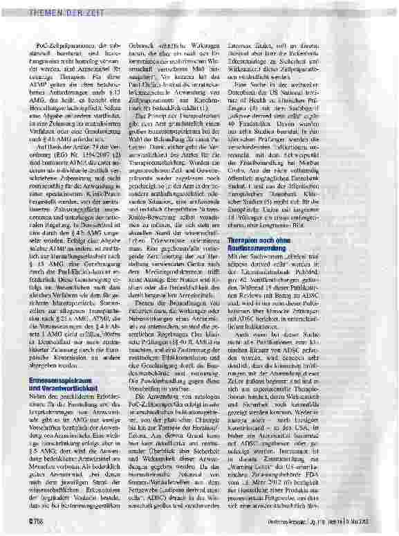 Vorschauseite 3: Wenn Arzte „Arzneimittel im OP oder am Krankenbett herstellen