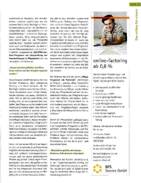 Vorschauseite 2: Kommentar des bpa zum Koalitionsvertrag mit Blick auf die Pflege