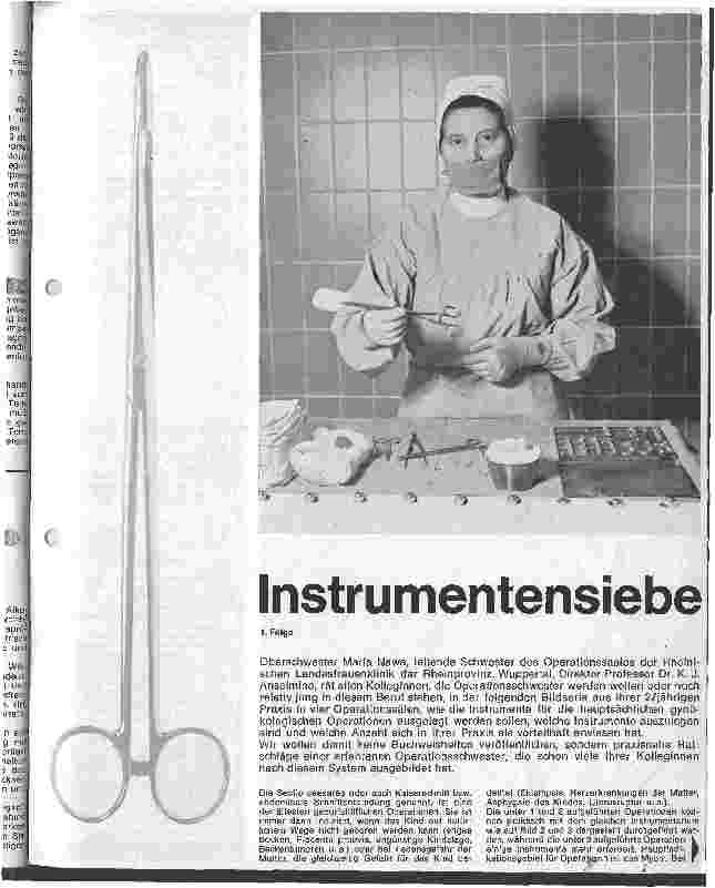 Vorschauseite 1: Instrumentensiebe 1. Folge
