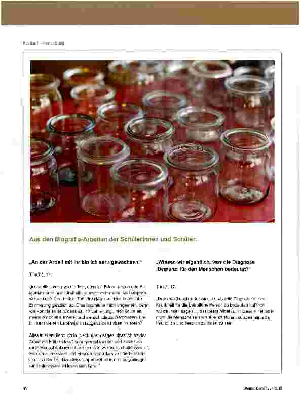 Vorschauseite 5: Erinnerungen in Einmachgläsern