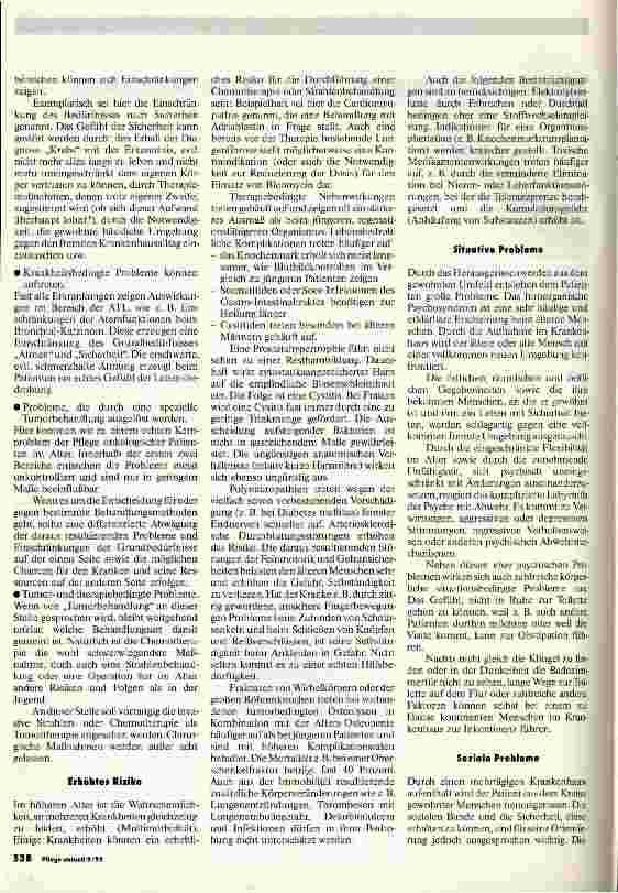 Vorschauseite 2: Tumorerkrankungen bei ältern Menschen Teil 1