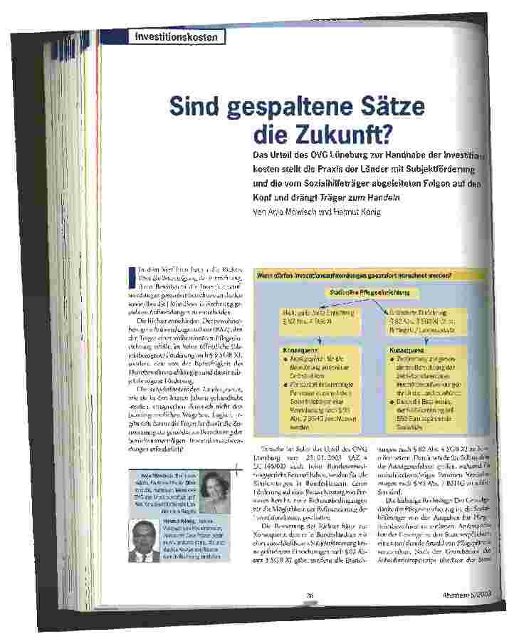 Vorschauseite 1: Sind gespaltene Sätze die Zukunft?