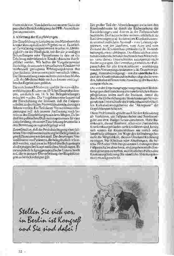 Vorschauseite 2: Stellungnahme der Institute zu wesentlichen Beratungsergebnissen in der Expertengruppe 10.93