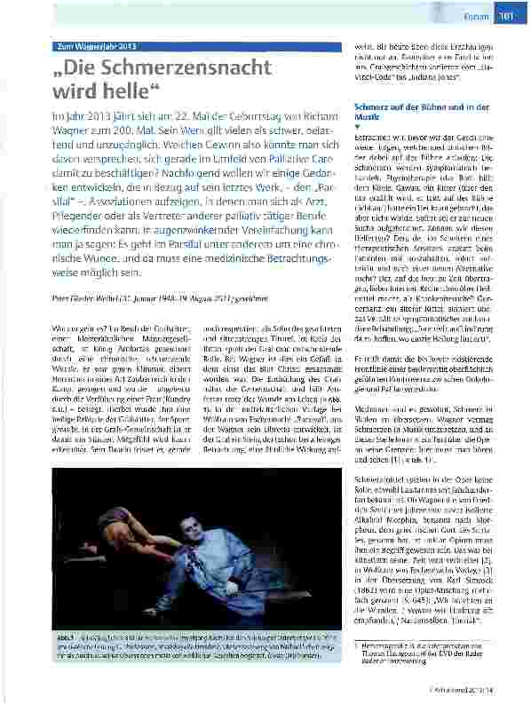 Vorschauseite 1: Die Schmerzensnacht wird helle