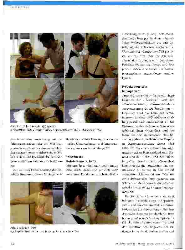 Vorschauseite 3: Das Impingement-Syndrom des Schultergelenks