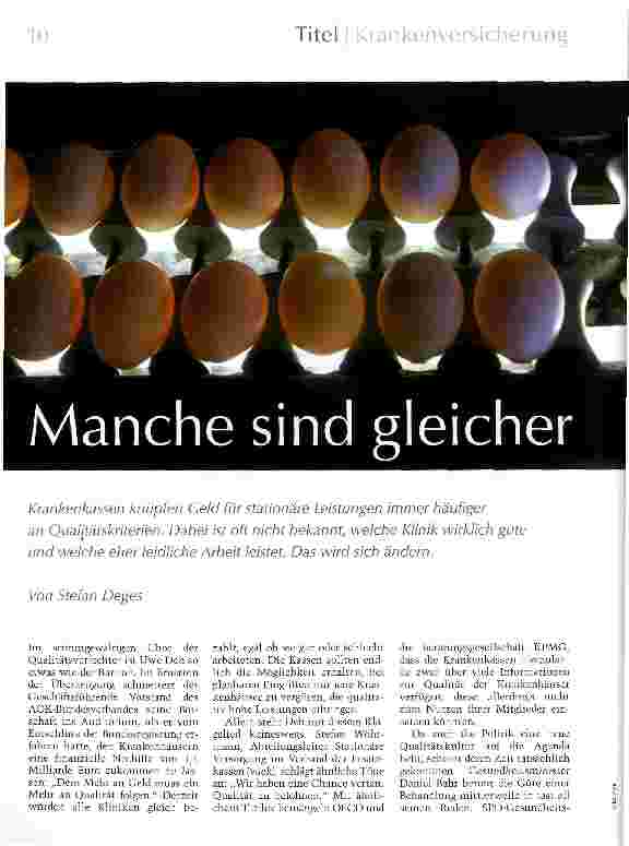 Vorschauseite 1: Manche sind gleicher