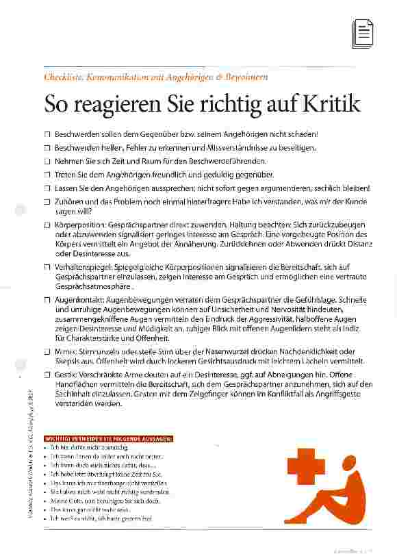 Vorschauseite 3: Ich kümmere mich!