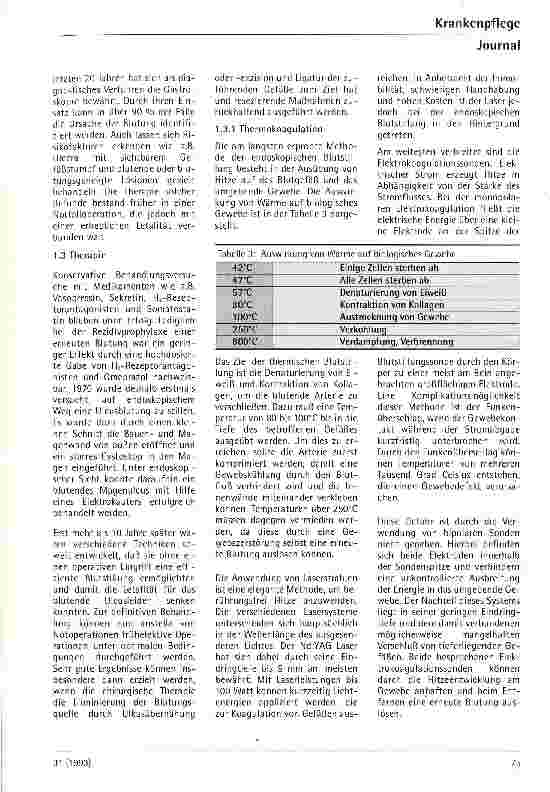 Vorschauseite 2: Endoskopische Stillungen von Ulcusblutungen Aus der 1.Med.Klinik der Friedrich-Alexander-Universität Erlangen