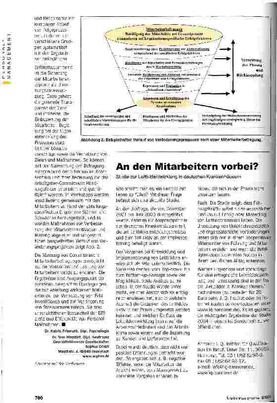 Vorschauseite 3: Begeistert oder innerlich bereits gekündigt? Mitarbeiter-Befragungen sollten vor allem Commitment messen
