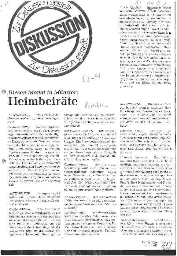 Vorschauseite 1: Heimbeiräte
