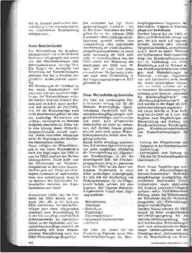 Vorschauseite 2: Weiterbildung in der Krankenpflege Grundlagen und Entwicklung (2)