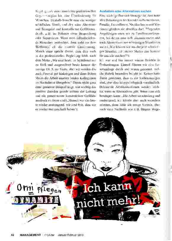 Vorschauseite 4: Selbstmanagement und Burnout
