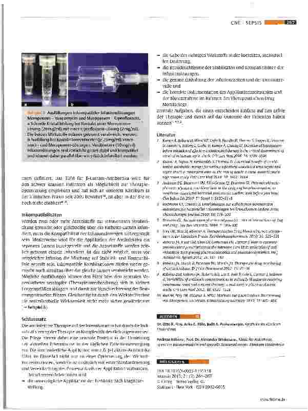 Vorschauseite 4: Optimale Dosierung und Applikation von Antiinfektiva