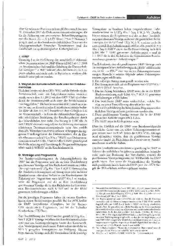 Vorschauseite 5: Disease Management Programme (DMP) in Zeiten des Umbruchs