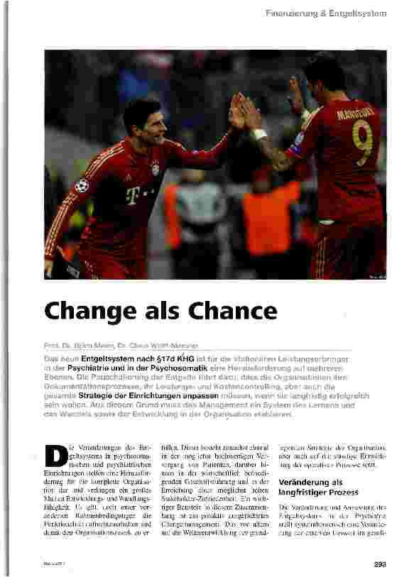 Vorschauseite 1: Change als Chance