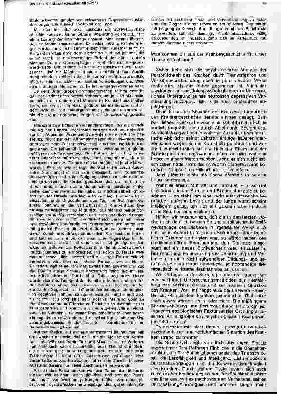 Vorschauseite 2: Zur Soziologie und Psychologie des Langzeitkranken