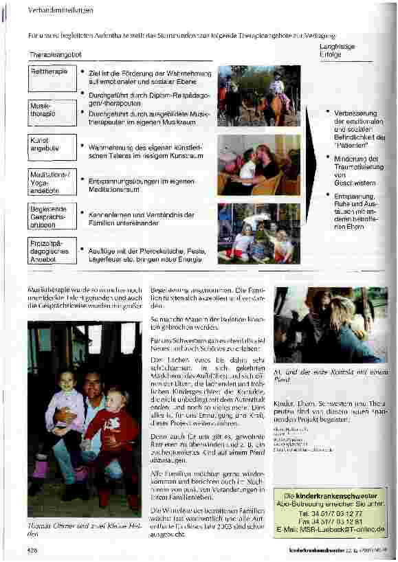 Vorschauseite 3: Der Verein Kleine Helden e. V.