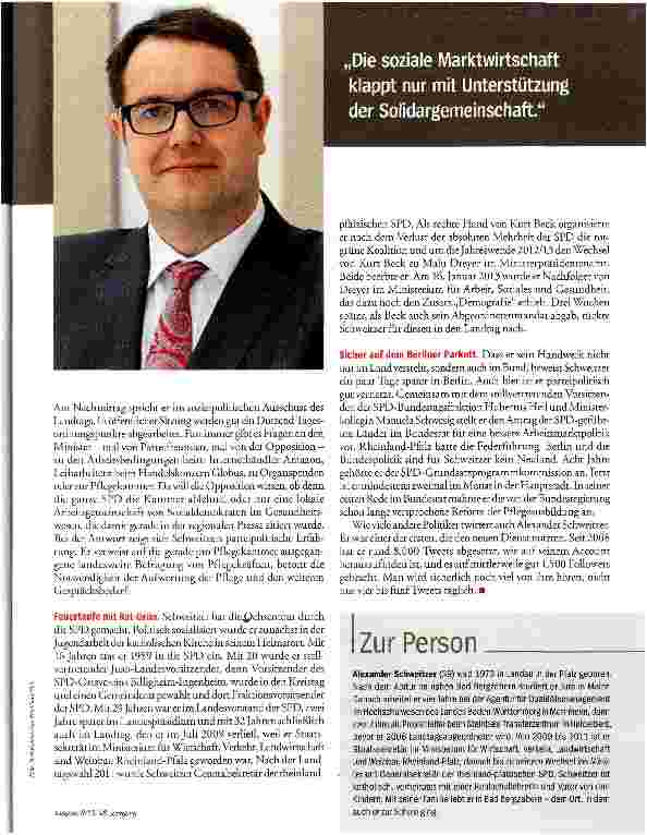 Vorschauseite 2: Politiker im Großformat