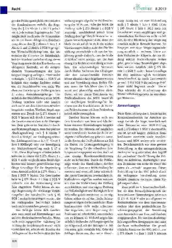 Vorschauseite 2: Zeitnahe Durchführung von MDK-Prüfungen