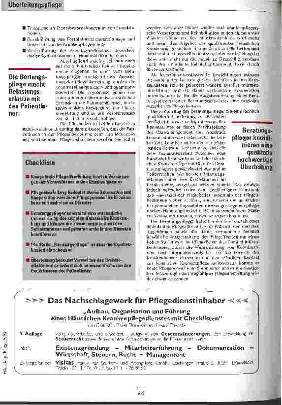Vorschauseite 6: Leitlinien Patientenüberleitung in den ambulanten Bereich, Modell in Berlin
