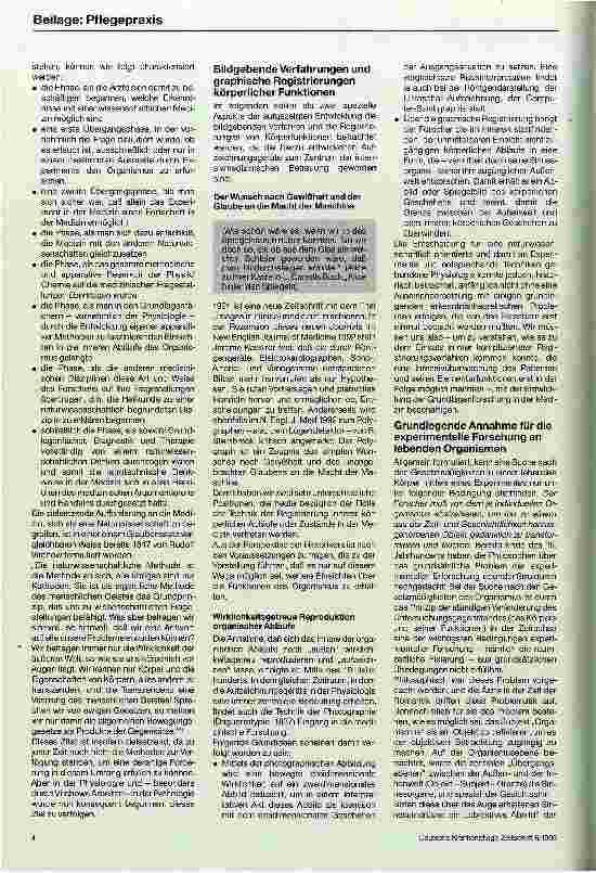 Vorschauseite 2: Menschen in der Intensivstation Historische Aspekte der Intensivmedizin