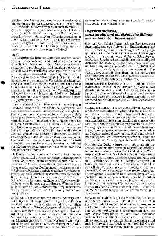 Vorschauseite 2: Krankenhaus 2000