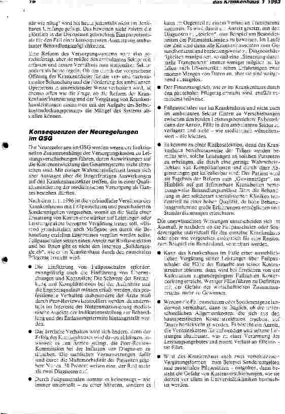 Vorschauseite 3: Krankenhaus 2000