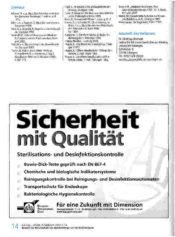 Vorschauseite 6: Reinheit der Wissenschaft? Die Wahrheitsfrage seit Friedrich Nietzsche