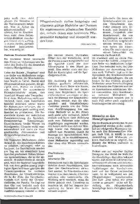 Vorschauseite 4: Das haben wir schon immer so gemacht Über Sinn und Zweck von Pflegestandards