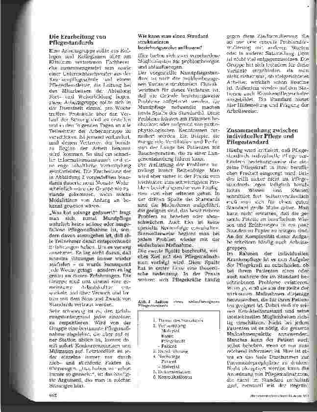 Vorschauseite 5: Das haben wir schon immer so gemacht Über Sinn und Zweck von Pflegestandards