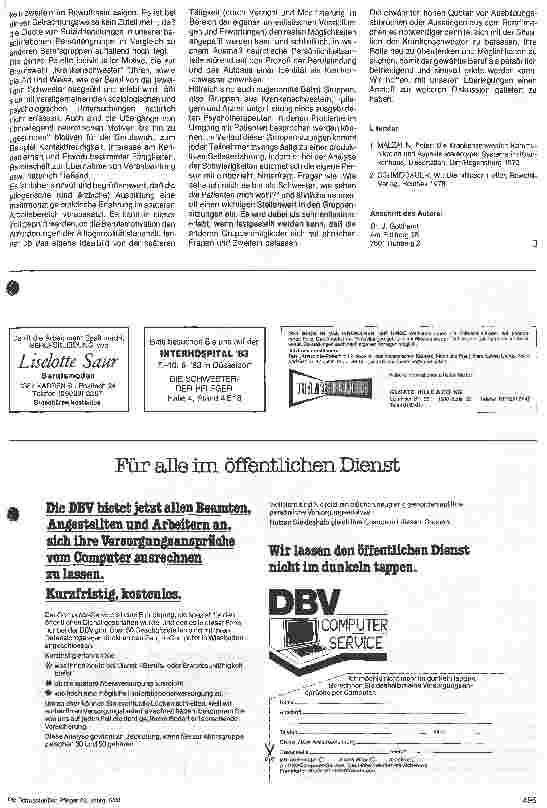 Vorschauseite 2: Überlegungen zur Berufsmotivation und zum Selbstverständnis der Krankenschwester - Diskussion -